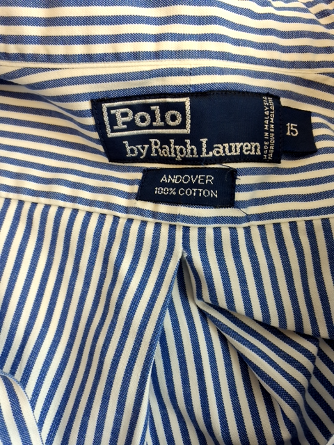 Polo Ralph Lauren Skjorte i blå og hvid stribet